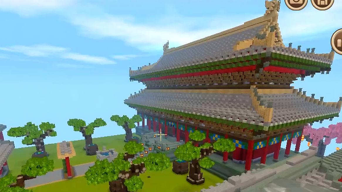 迷你世界:这才符合我们中国的建筑美学,宫殿气势磅礴