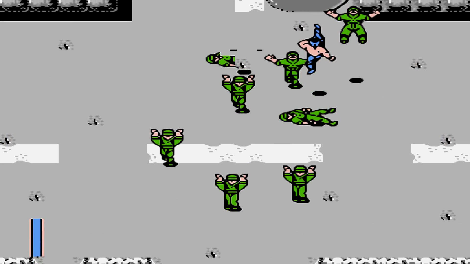 经典fc动作游戏《怒3》第3关