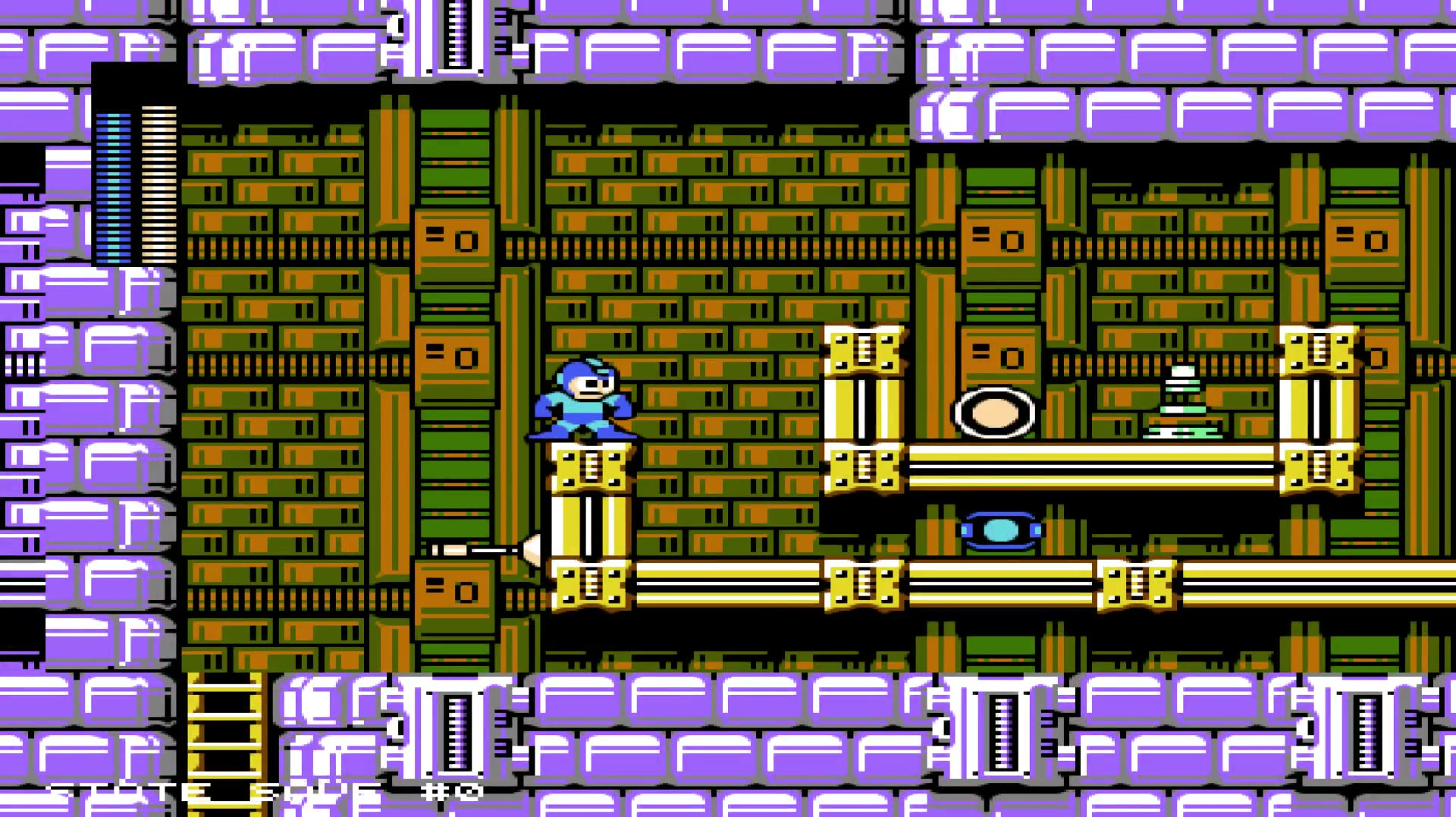 经典fc射击游戏《洛克人5》第9关