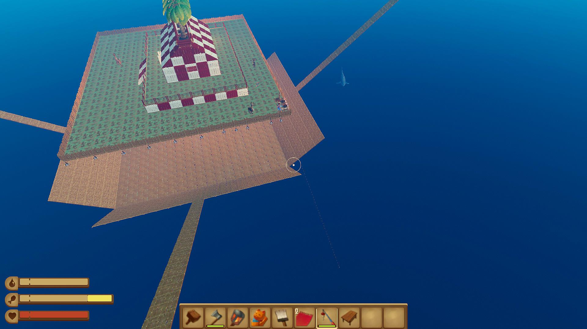 小冷电竞:沙盒类游戏《木筏求生》的视频集锦(一)