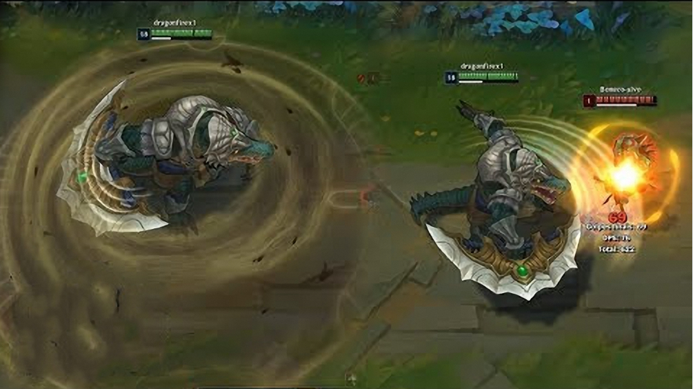 lol神镜头moba游戏英雄联盟之荒漠屠夫鳄鱼的精彩合集