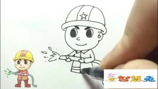 06:36 超 简单的 消防员简笔画,你们学会了吗 简介: 消防安全手抄报
