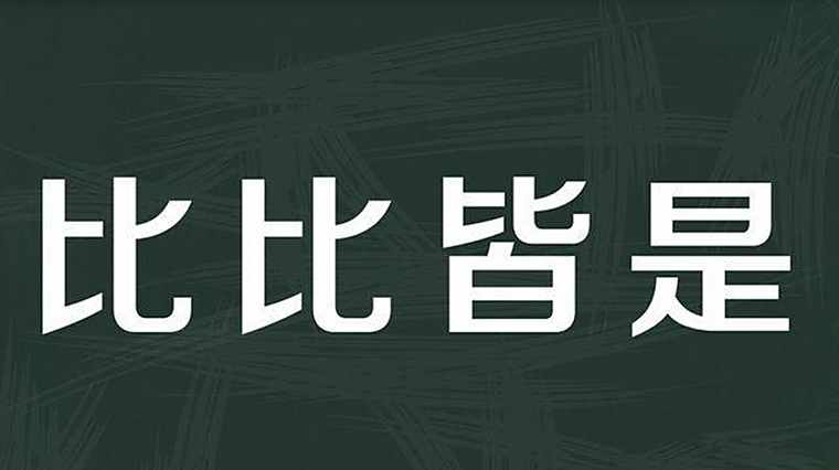 比比皆是 百度