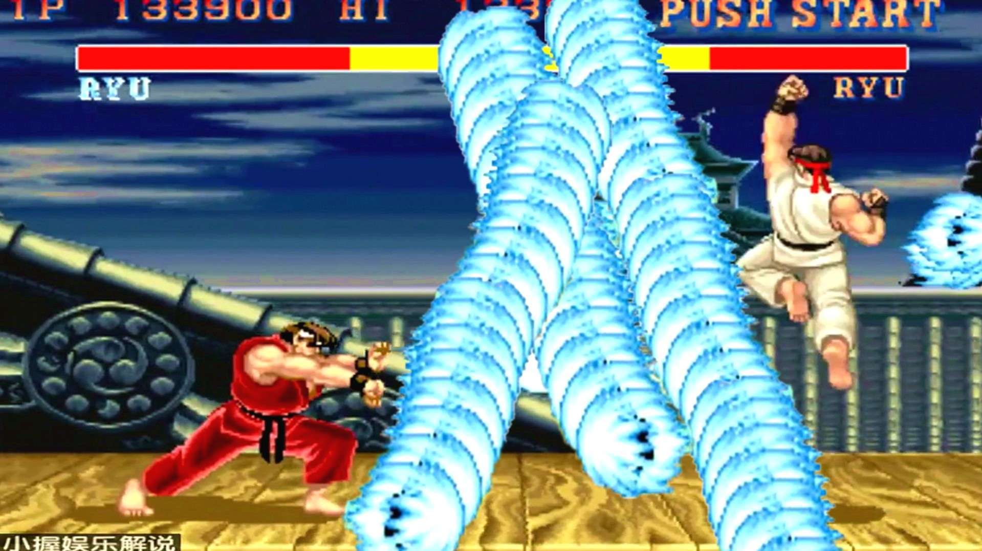 《街头霸王:降龙版》两个白人要用波动拳打爆屏幕