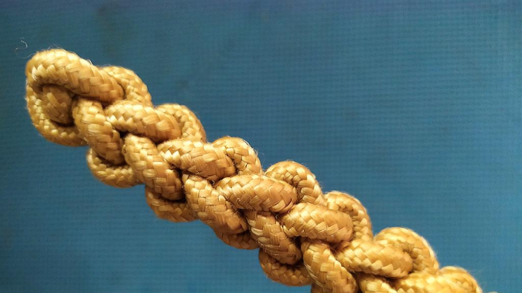 项链手链漂亮的装饰绳结!龙骨装饰绳结的打法!