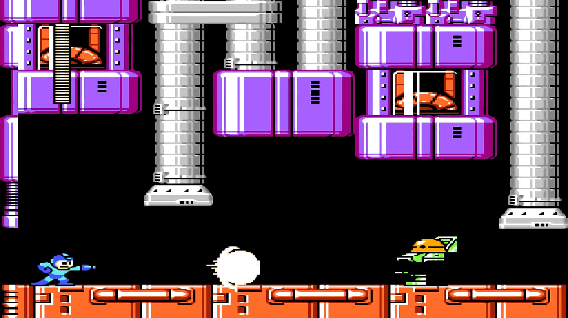 经典fc射击游戏《洛克人5》第13关