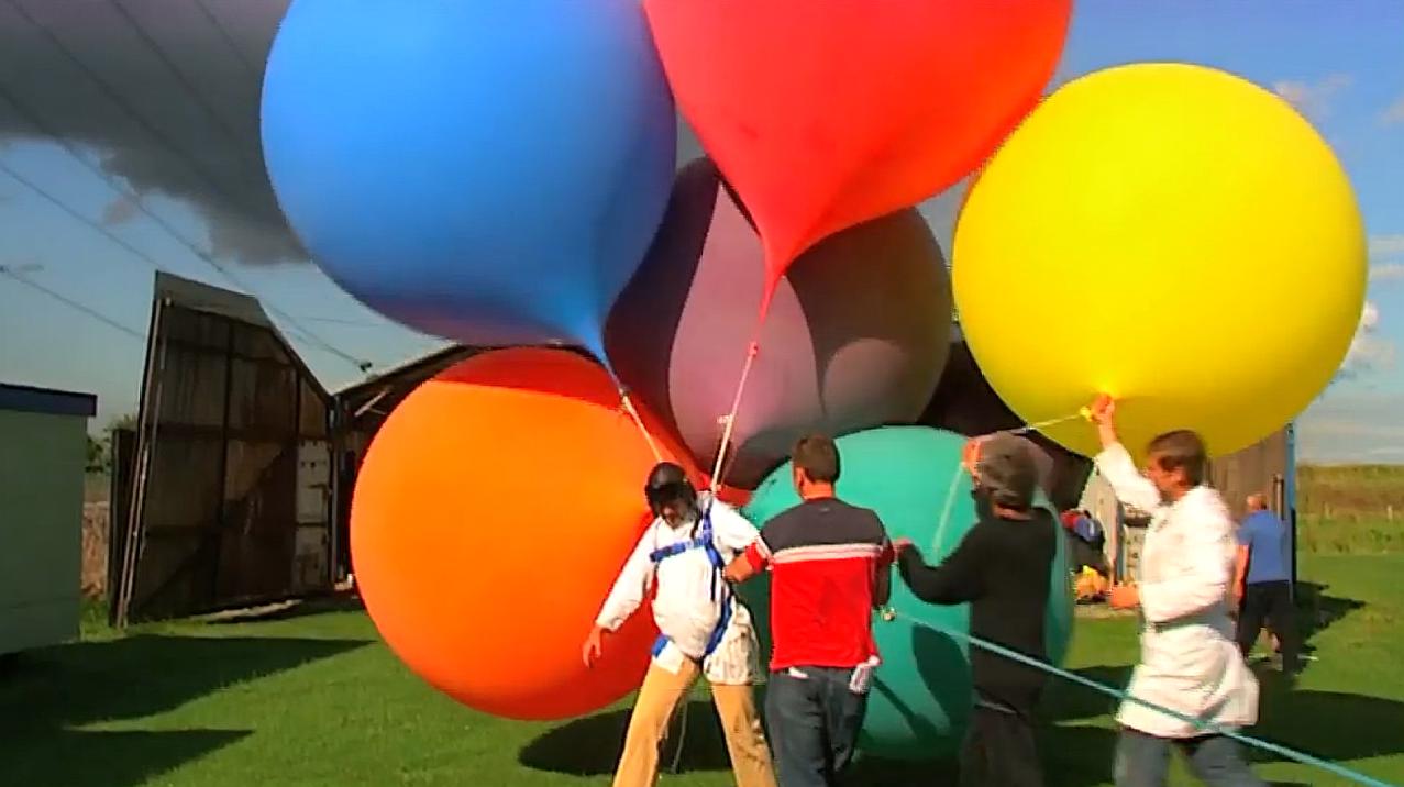 科技拓物 氢气球绑在人身上能飞吗