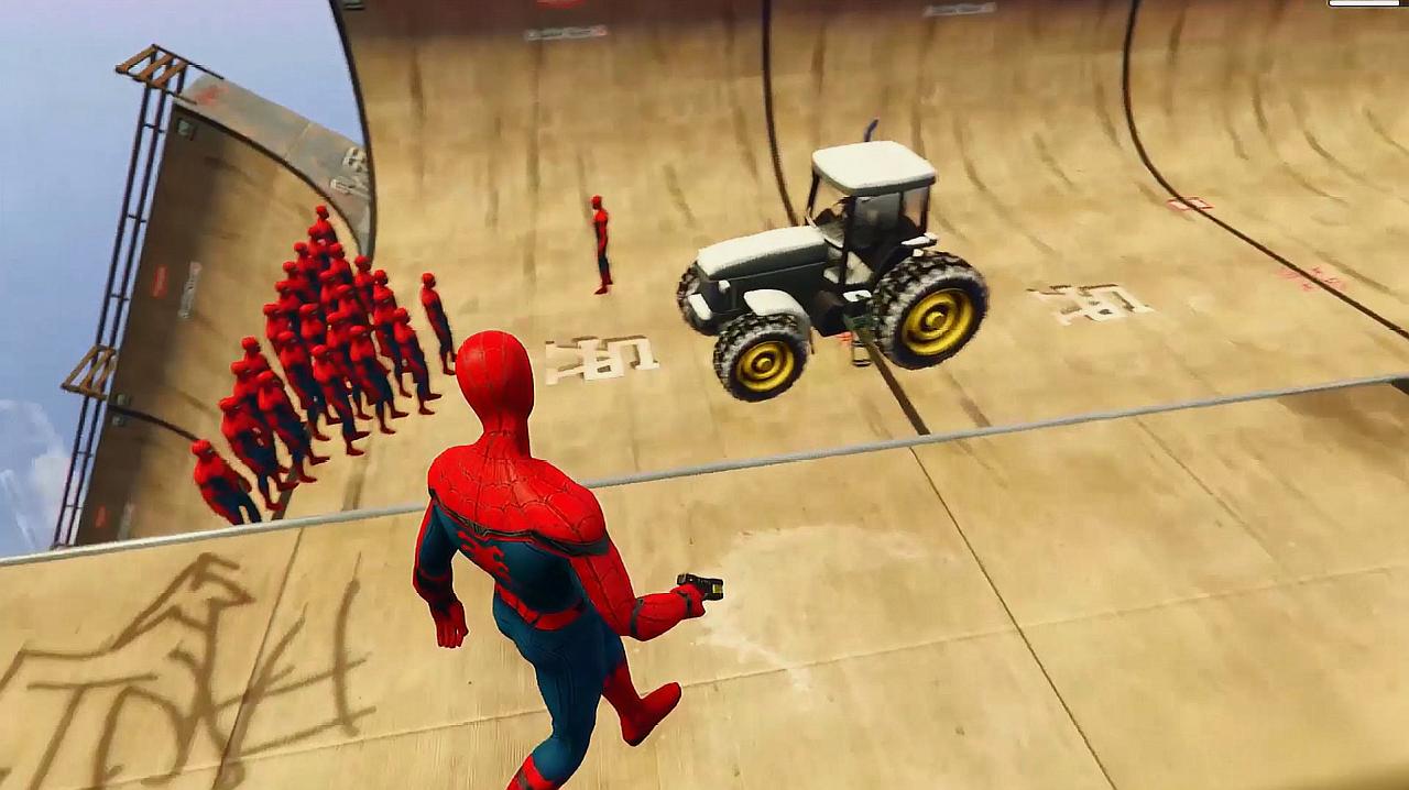 谈谈游戏的认识:《侠盗猎车手5》之蜘蛛侠的视频集锦(三)