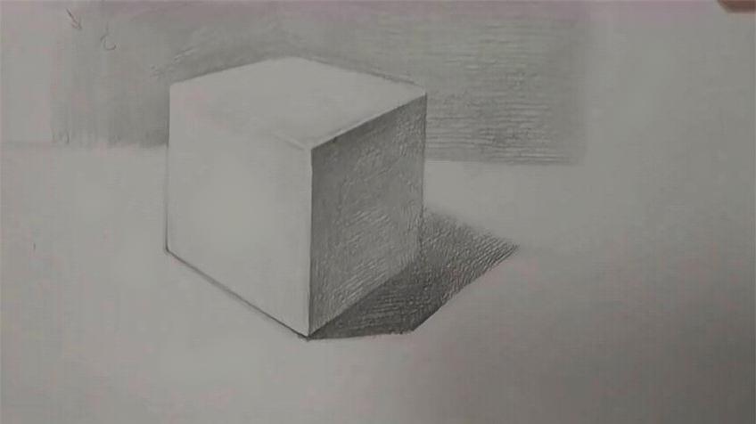 立方体是正方体吗?素描高手教你画立方体