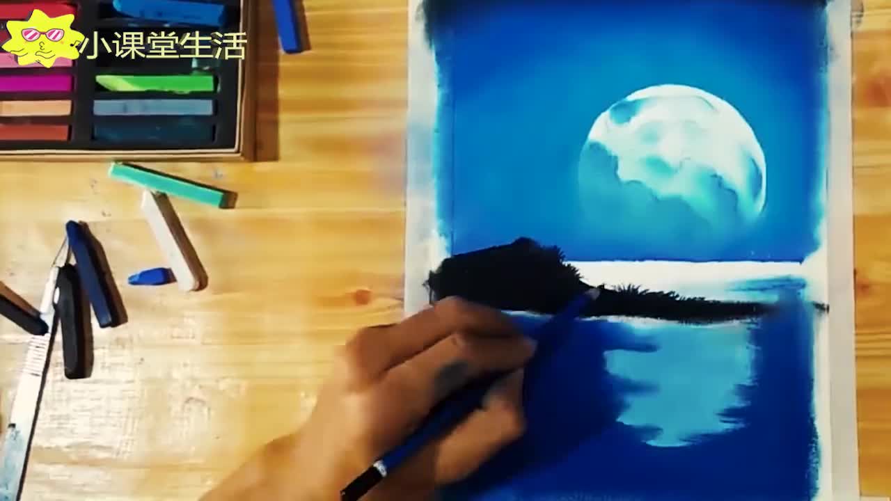 怎么画简单的水粉画?