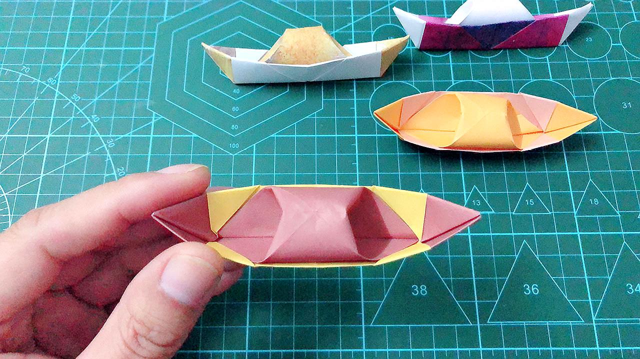 一张纸就可以,详细折纸视频教程 服务升级 5小船:手把手教你折小船
