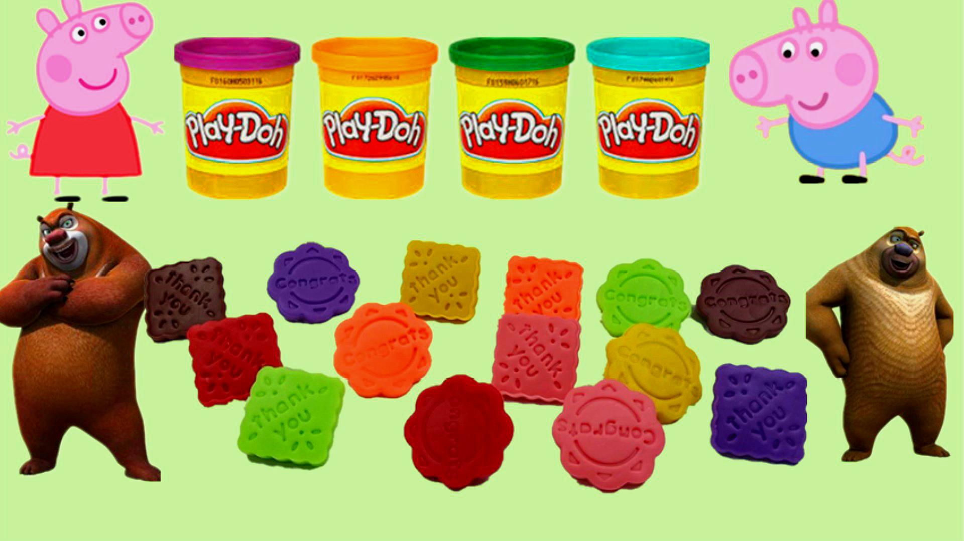 "开心小猪亲子乐园"之早教视频:美味的培乐多彩泥