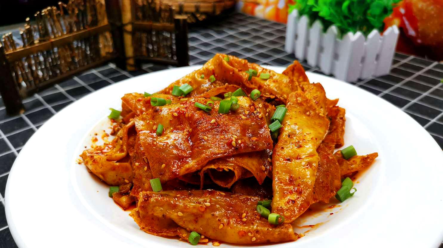 麻辣豆皮的美味制作方法