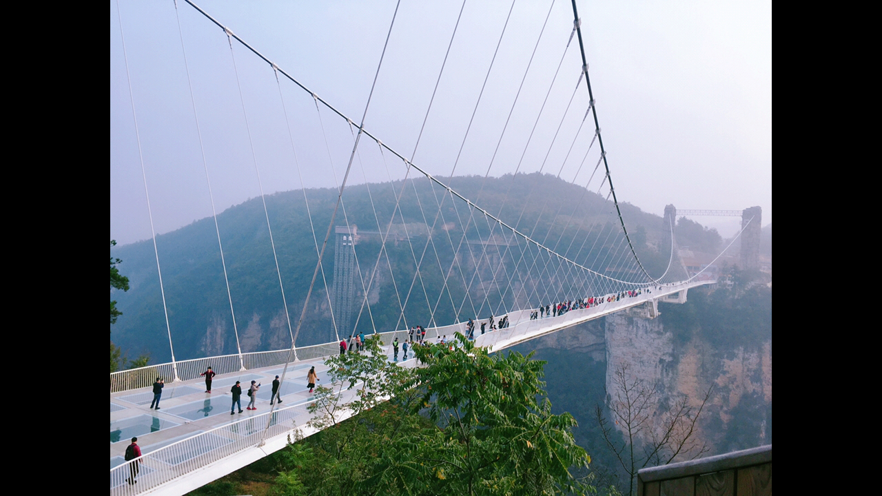 玻璃桥旅游景点在哪里图片