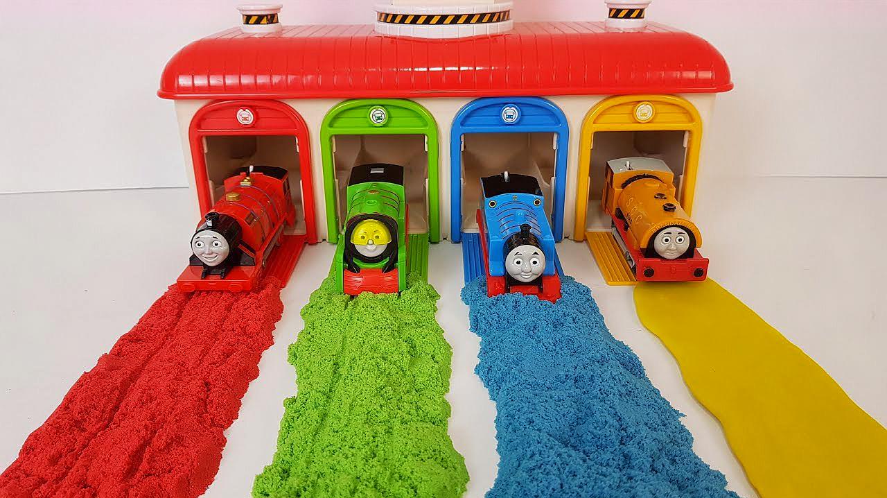 "小熊丹丹玩具"之早教视频:托马斯小火车