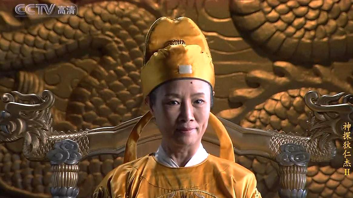 吕中出演的武则天,把一代女皇的形象展现的的惟妙惟肖!