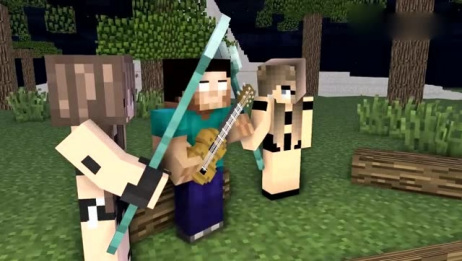 Minecraft动画 偶遇蠹虫 爱言情