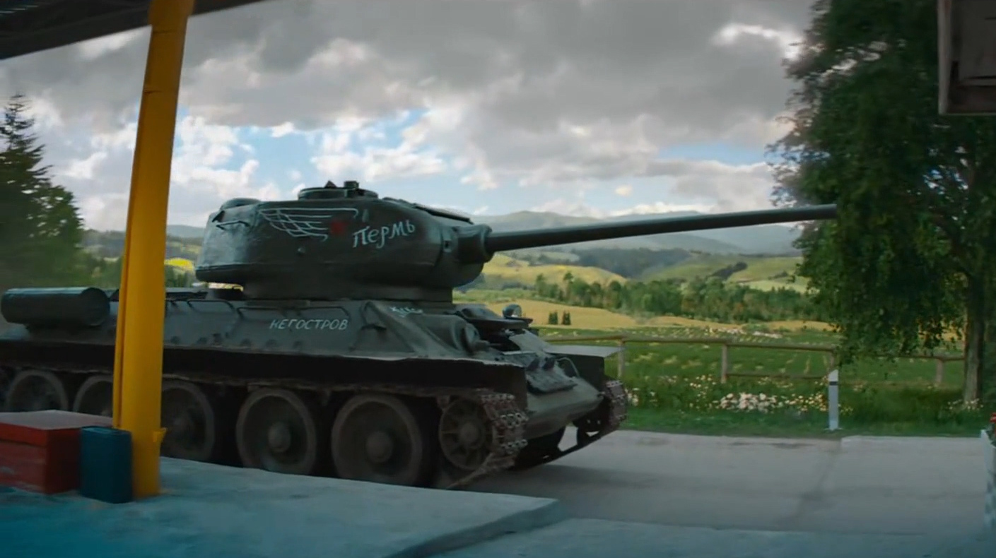 《t-34坦克》的影视片段