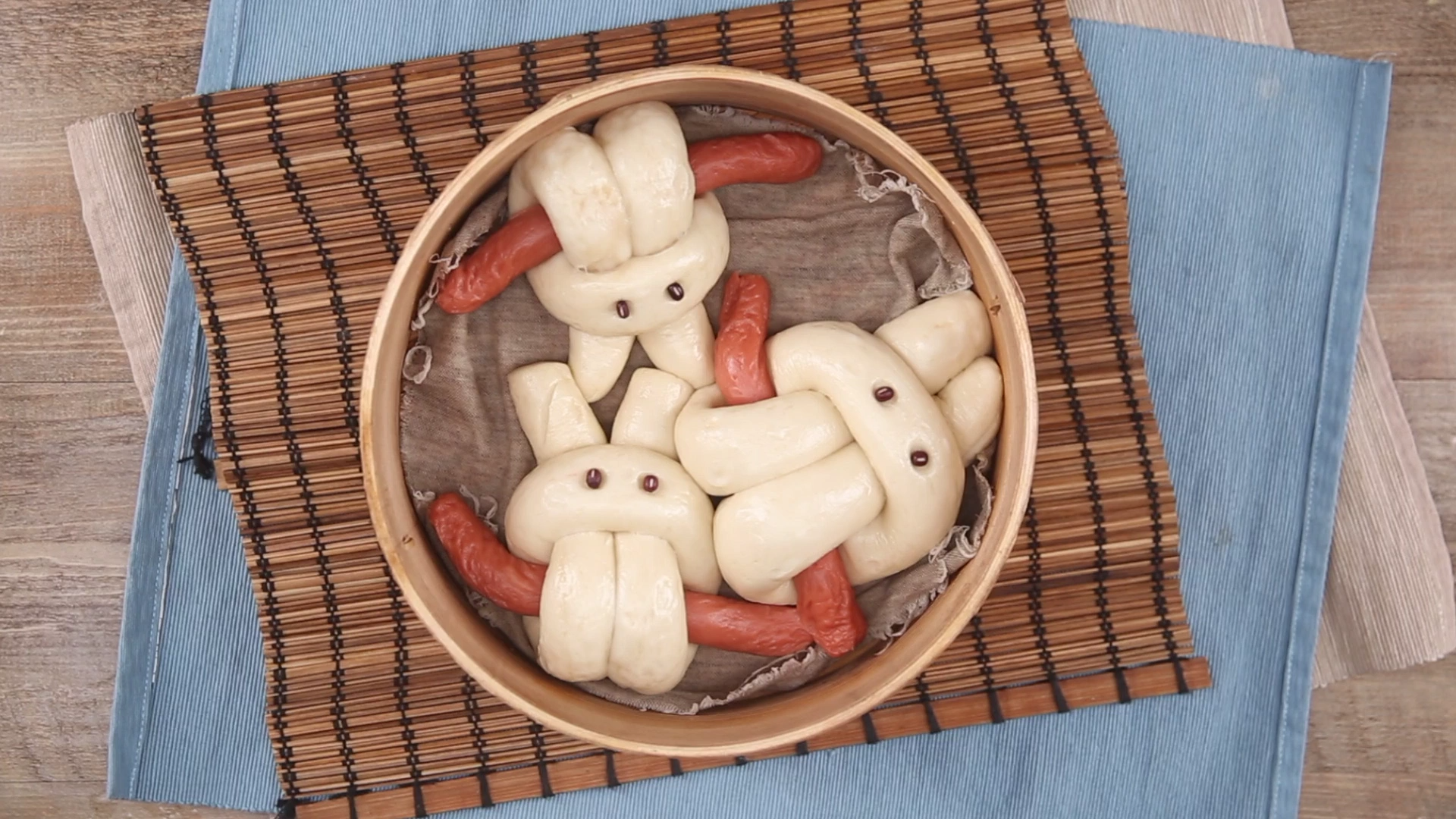 花样馒头:一锅蒸出个"动物园"