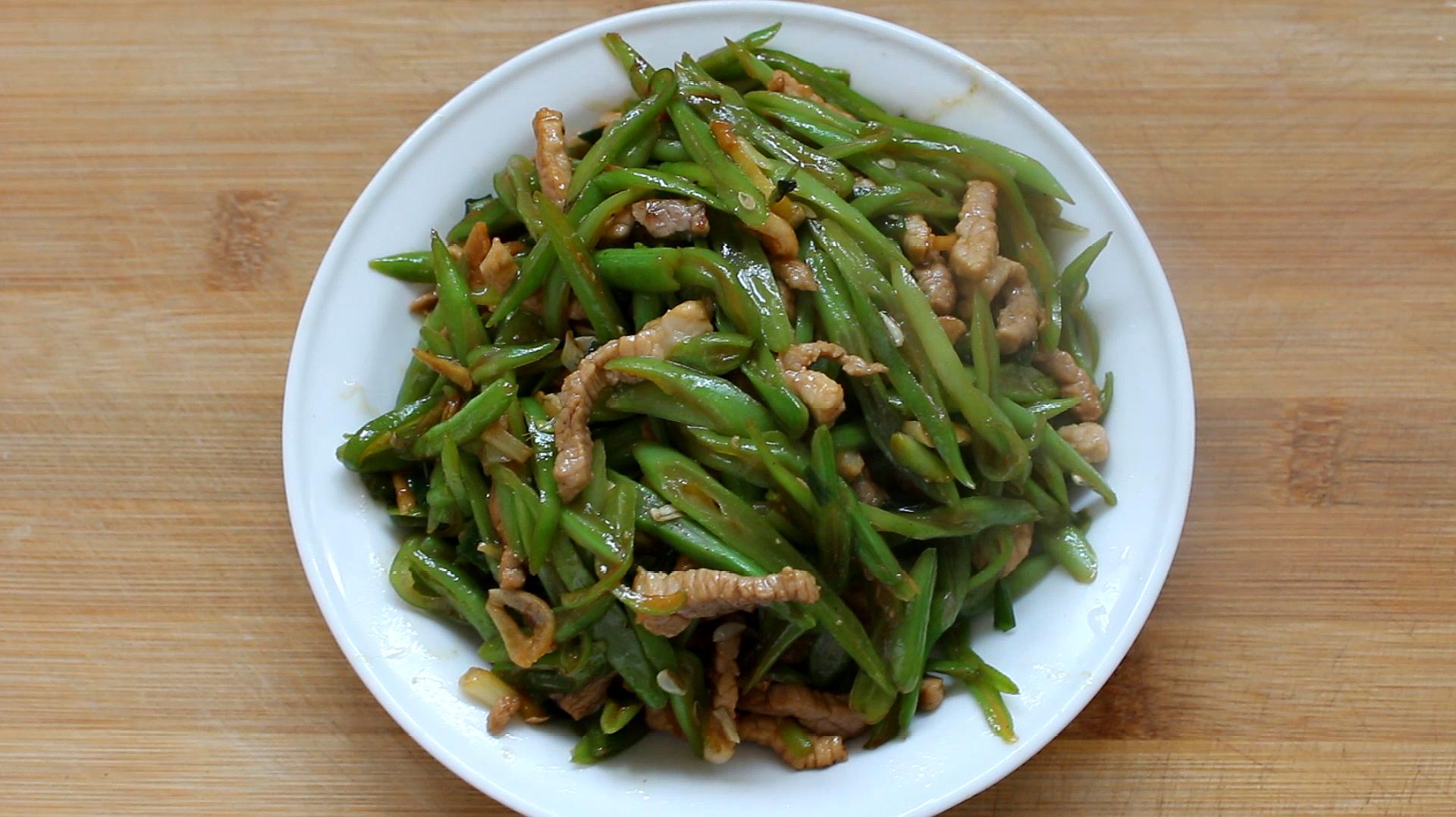 豆角炒肉的做法,简单易学的一道家常菜,好吃下饭!