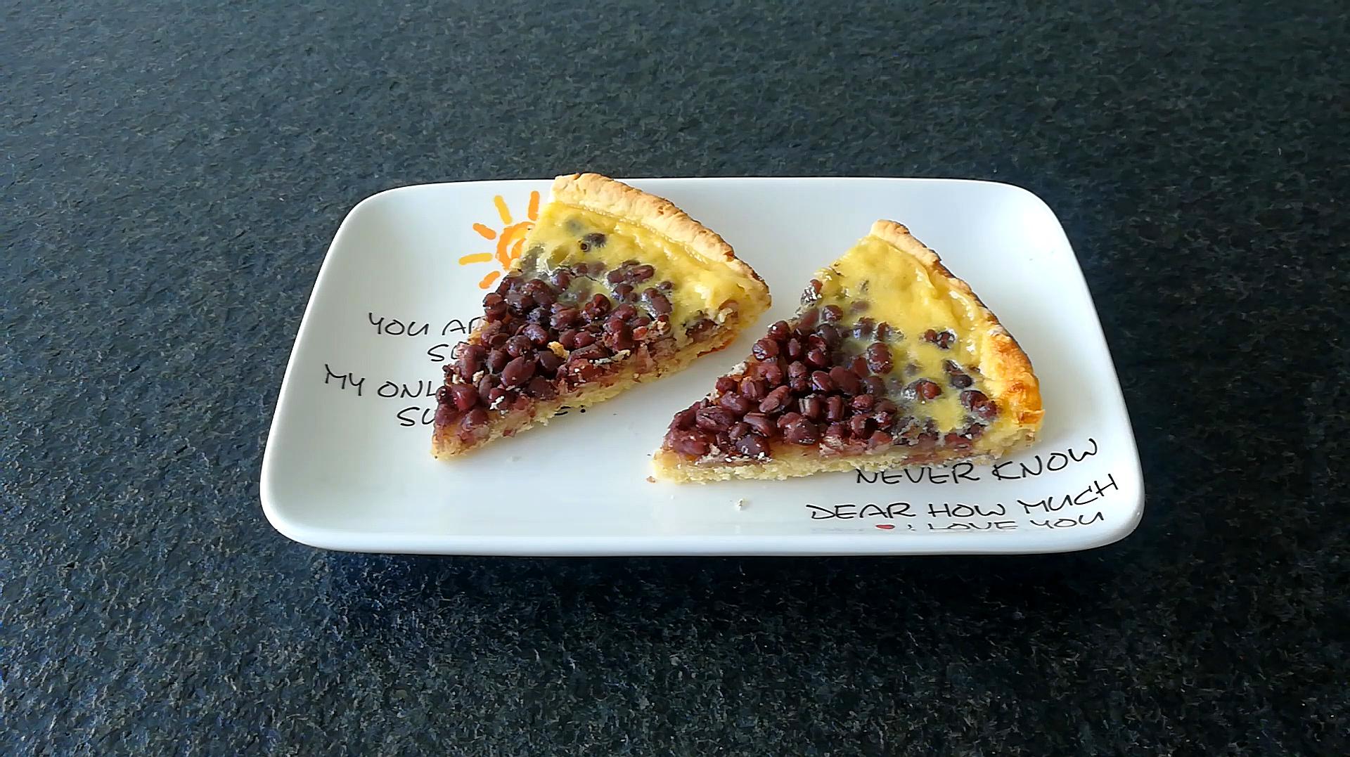 不放芝士,不用水和面的蜜豆披萨,香甜美味做法简单,还不试试?