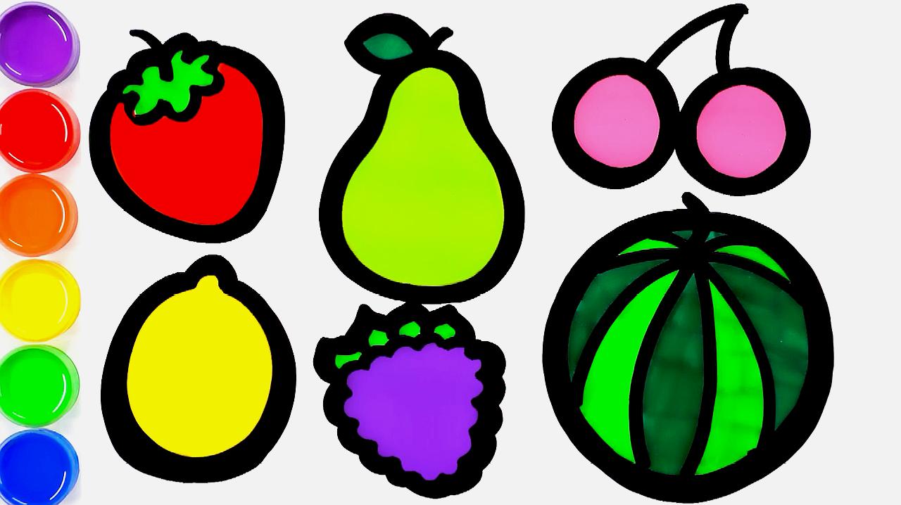 水果怎么画?
