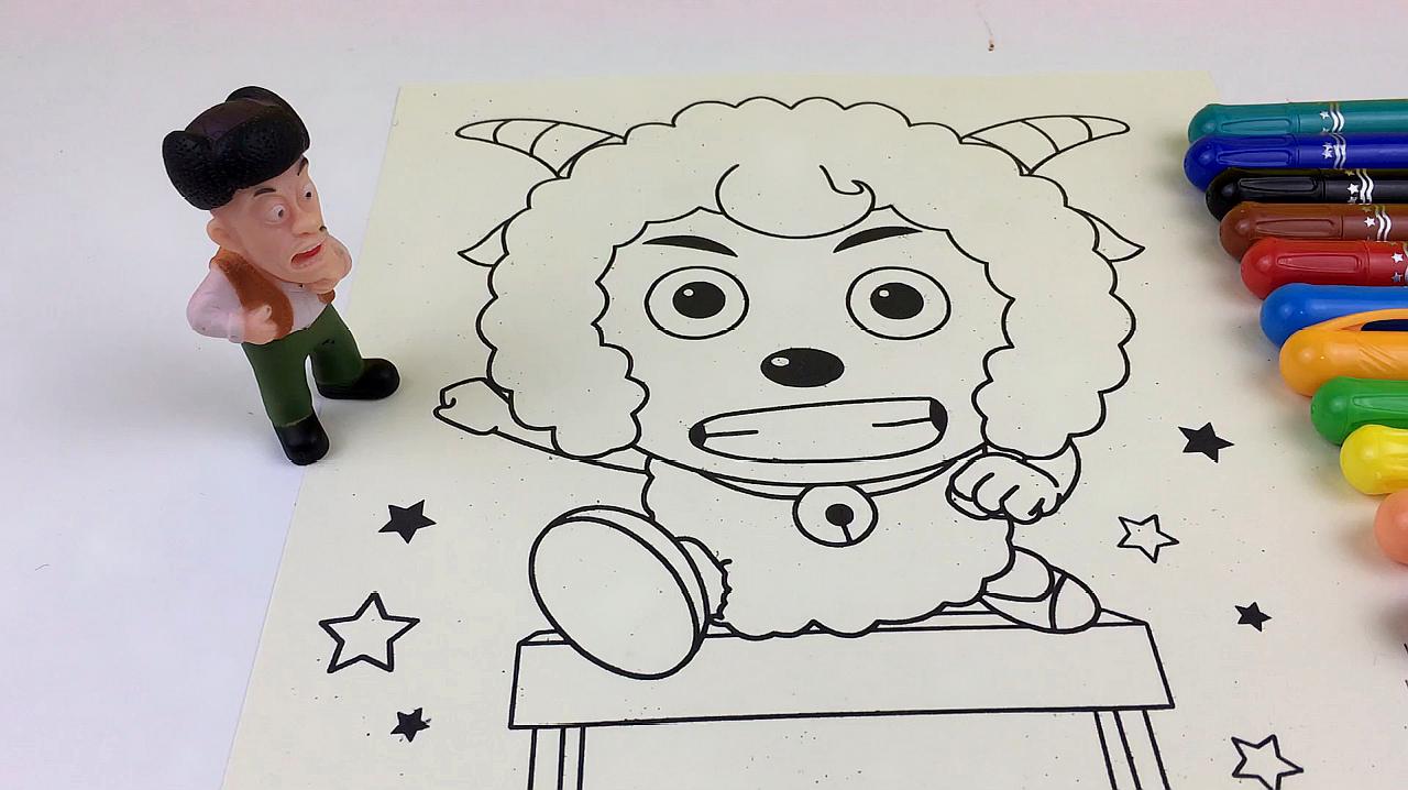 1熊出没光头强画赛车总动员涂鸦 2熊出没光头强画喜羊羊和灰太狼  04