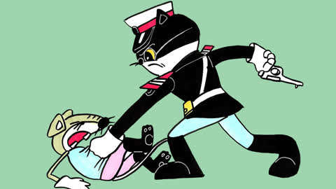 草莓简笔画 : 第1集 黑猫警长抓住了一只耳