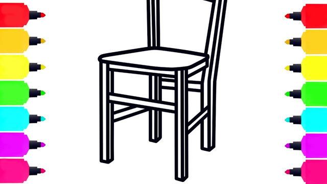 教你椅子的画法,简单又形象!