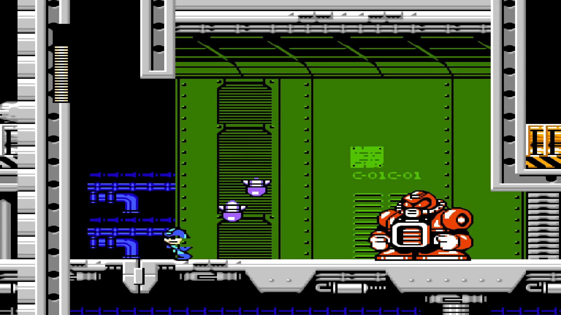 经典fc射击游戏《洛克人5》第7关