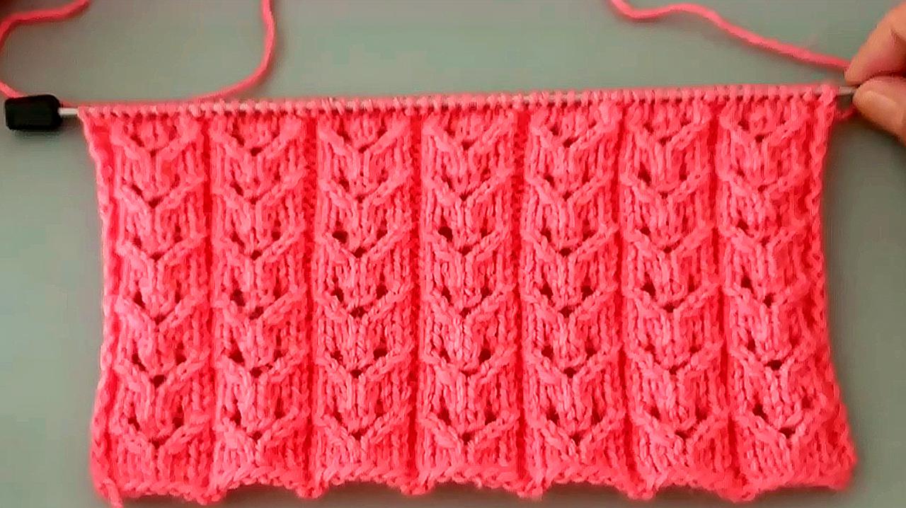 镂空针织图案教程,精巧耐看超实用