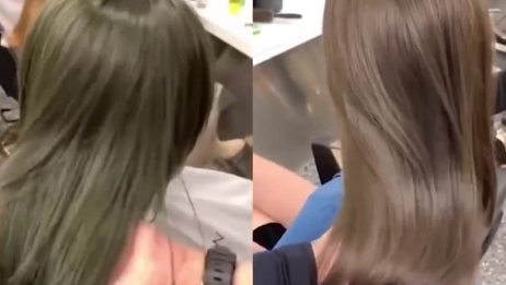 冷茶色 米棕色 显白不易褪色 你更倾向哪款颜色 爱言情 爱生活爱言情