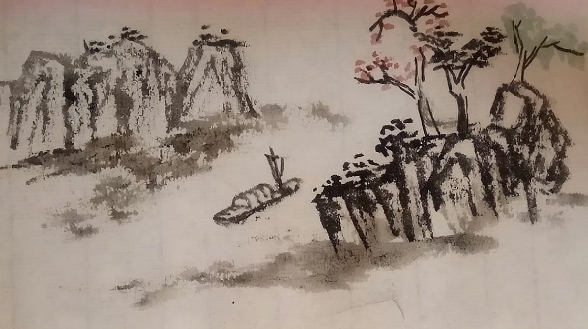 2山水小品:山坡下的树木,一川烟草  01:09  来源:好看视频-山水小品