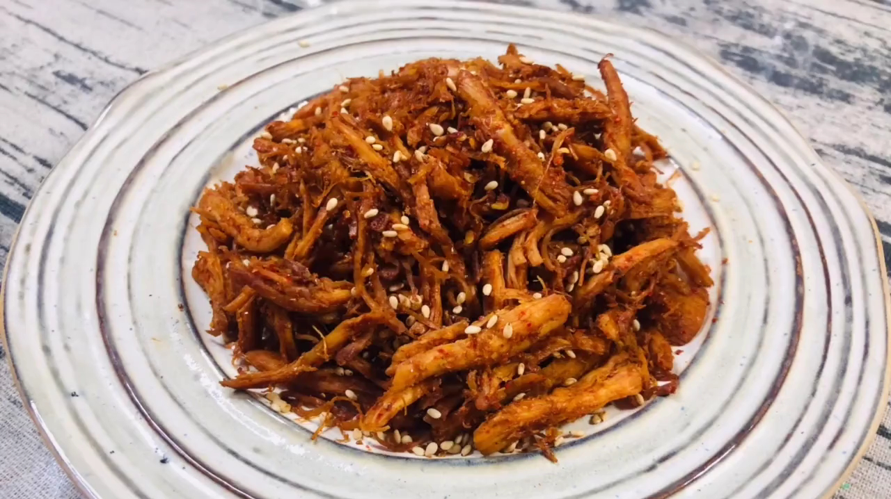 孜然鸡胸肉,减脂期的小零食