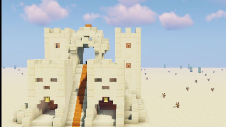 Minecraft Sekai 我的世界 教你建一座沙漠神殿 爱言情