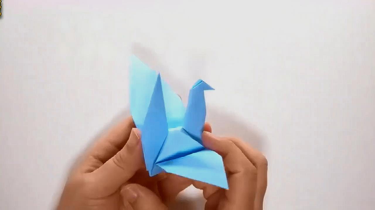 怎么折简单的纸鹤?
