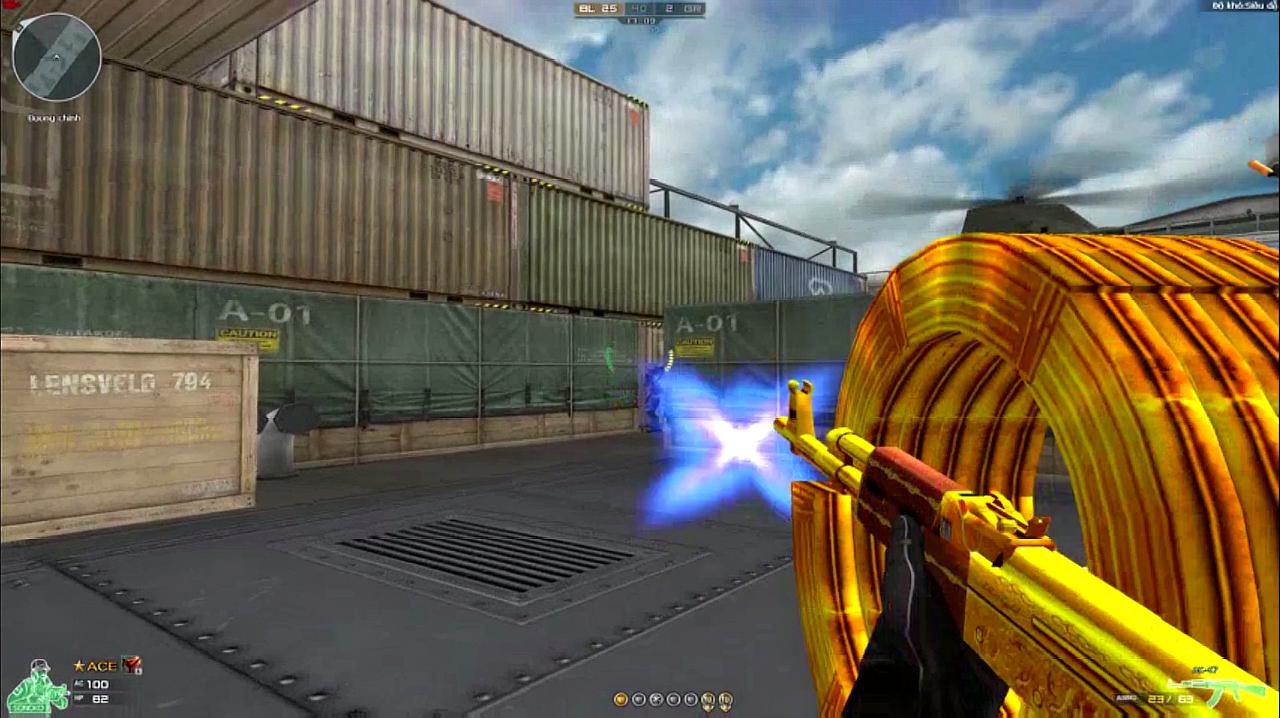 穿越火线:黄金ak扩容器旋风弹夹,网友:官方这是放飞自我啊