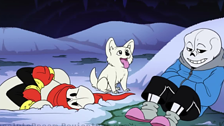 Undertale动画中文字幕 全然不信的papyrus Disbelief Papyr 爱言情